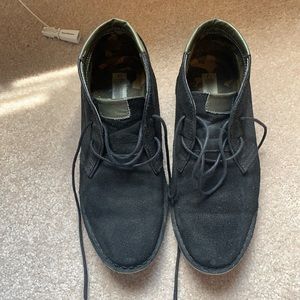 Black Suede leather Chukka
